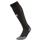 PUMA Herren Team Liga Socks Core Stutzen, Puma Black-Puma White, 43-46 Herstellergröße 4 EU