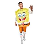 Rubies Offizielles Nickelodeon Spongebob Schwammkopf Reiter Kostüm für Erwachsene, Größe L