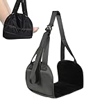 Flugzeug-Fuß-Hängematte – Flugzeug-Fußstütze | Flugzeug-Reisezubehör | Flugzeug-Fußhängematte | Tragbare Flugzeug-Fußstütze Fußschlinge | Leichtes Arbeitsmöbelzubehör