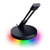 Razer Mouse Bungee V3 Chroma - Mauskabel-Halter mit RGB-Beleuchtung (Federarm mit Kabel-Clip, schwere rutschfeste Basis, Kabel-Management) Schwarz