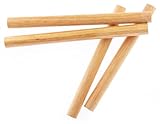 Perfect Stix Bambus-Holzdübel, 15,2 cm. 60 Stück. Dicke ist 1/4. Ideal für Basteln und Schulen.