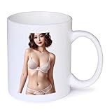 Verführerische Frauenkontur Personalisierte Tasse Tasse Foto Kaffetasse Lustiges Geschenk - Geschenk Für Mama Papa Geburtstag Weihnachten Valentinstag - Geschenk Für Sie & Ihn