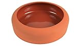Trixie 60672 Keramiknapf mit abgerundetem Rand, 500 ml/ø 17 cm terracotta