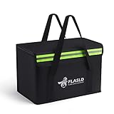 FLASLD Große feuerfeste Lipo Tasche für Lithium-Batterieaufbewahrung und Ladegerät, 355 x 198 x 240 mm wasserdichte Box für Dokumente und Wertsachen