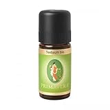 PRIMAVERA Ätherisches Öl Teebaum bio 10 ml - Aromaöl, Duftöl, Aromatherapie - reinigend, antibakteriell, desinfizierend - vegan