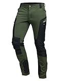 PUMA Workwear Pro-One Wanderhose Herren - Robuste Outdoor Hosen für Herren - Mit verstärktem Nylon für Langlebigkeit - Trekkinghose mit 4-Wege-Stretch - Verstellbarer Knopfleiste - 3XL - Oliv