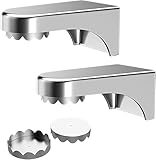 2 Stück Magnet-Seifenhalter, Seifenhalter Edelstahl, Seifenhalter Magnet Ohne Bohren, Wandhalterung mit 4 Deckeln für Spüle, Waschbecken, Küche, Badezimmer