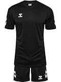 hummel Trikot Set Weiß schwarz, M Herren
