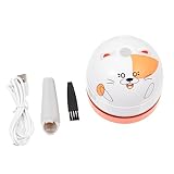 TOPPERFUN Kabelloser Staubsauger im Tierdesign USB Aufladbarer Tragbarer Staubfänger für Schreibtisch für Kleine Flächen und Bürobedarf Ladezeit Windrichtung Einfache Entleerung