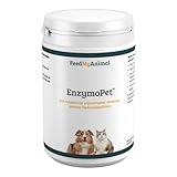 FeedMyAnimal EnzymoPet | 150 g | Ergänzungsfuttermittel für Hunde und Katzen | Es kann zur Unterstützung bei exokriner Pankreasinsuffizienz beitragen | Mit Schweinepankreas