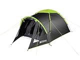 TENTCAMP Kuppelzelt Ryan 2 - Ultraleichtes 2 Personen Zelt - 300x150x120cm – Trekkingzelt mit Vorzelt - Wasserdicht bis 3000mm - 2 Mann Zelt mit abgedunkelter Black Coat Innenbeschichtung