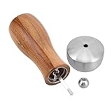 GALPADA Manuelles Salz Und Pfefferschleifer Holzpfeffermühle Keramik Kernhandkurbel Pfeffermühle Für Feine Schleifscheibe Pfeffermühle Für Gewürze