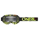 O'NEAL B-10 Goggle ATTACK V.24 black/neon yellow - clear