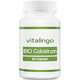 BIO Colostrum Kapseln - Erstmilch Magermilchpulver aus deutscher Herstellung - 90 Kapseln à 500mg (DE-ÖKO-001)