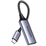 UGREEN USB C auf HDMI Adapter (4K@60Hz, 2K@144Hz, 1080P@240Hz), Thunderbolt 3/4 auf HDMI Konverter, Adapter kompatibel mit MacBook iPad Mac XPS Surface iPhone 16 15 Serie, Galaxy, usw.