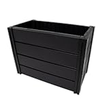 KHW | Hochwertiges Hochbeet | Demeter M | schmal | platzsparend | 82 × 44 × 61 cm - 196 Liter | ideal für Urbane Gärten | nachhaltiges Gärtnern | fördert gesunde Ernten | Made in Germany