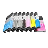 ZHAOXCAIN Chip T6041-T6049 Pigment Ink Patrone kompatibel mit Stylus Pro 7800 7880 9800 9880 7450 7400 9400 7400 9450 Drucker(Magenta)