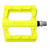 HT Components PA12 Pedale - Plattform Aluminium 9/16 Neon Gelb