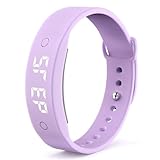 findtime Digitaluhr Damen Herren Digital Armbanduhr Schrittzähler Fitnessarmband Fitnessuhr ohne App und Handy Fitness Tracker Mädchen Junge Uhr Wecker Wasserdicht Kalorien