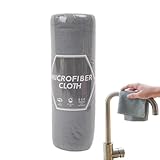 Naqqios Wiederverwendbares Mikrofaser-Reinigungstuch, wiederverwendbares Mikrofasertuch für die Küchenreinigung, Haushaltswischtuch, vielseitige Lösung für Fenster, Geräte