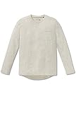 Schiesser Jungen - Teens Schlafanzugoberteil Shirt 1/1 Langarm - 163292, Größe Kinder:M, Farbe:grau-Melange