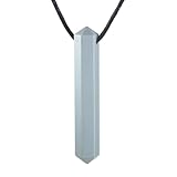 Süße sensorische Halskette in weichem Silikon - Sicheres Gebisszubehör für, attraktiver Anhänger Edelsteinfarbe | Baby Kind kaust kauger beruhigender Werkzeug Mädchen