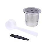Ucuse Wiederverwendbare K-Becher und Kaffeekapseln, universelle nachfüllbare K-Becher aus Edelstahl für Ke-urig 2.0 und 1.0 Kaffeemaschine, kein BPA