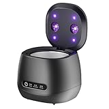 Retainer-Reiniger – 52 kHz Aligner Reiniger, Reinigungsmaschine, tragbare UV-Retainer-Reinigungsmaschine für Kinder, Senioren, Erwachsene, Mundschutz, Uhrenarmband, Zahnersatz, Schmuck, Zuhause