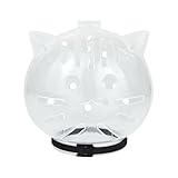 Katzenhelm Für Die Fellpflege - Atmungsaktive Transparente Gesichtsmaske,Anti-Beiß-Schutz | Für Fellwechsel, Krallenpflege, Bad, Verhaltenstraining