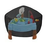 Wasserspieltisch-Abdeckung, rund, Wasser-Sand-Tischabdeckung, wasserdichter Oxford-Tuchschutz, UV-Schutz, staubdicht, Spielzubehör für Garten, Hinterhof