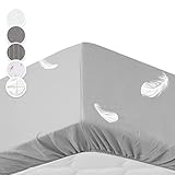 Sleepwise Soft Wonder Spannbettlaken, OEKO-TEX® Mikrofaser Bettlaken, Topper Spannbettlaken, King Size Leintuch, Bed Sheets Atmungsaktiv, Antistatisch & Hypoallergen, Bettlaken 140-160x200 cm