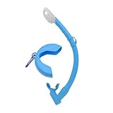 Schwimm-Schnorchel, Silikon-Atemschlauch, Schnorchel-Trainingsgerät für trockenen und nassen Gebrauch, bequeme Schwimmausrüstung für Erwachsene, Kinder, 40 cm