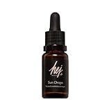 Sun Drops (15 ml) sanfter Selbstbräuner mit DHA & Aloe Vera zum Mischen mit der Gesichtspflege, Anpassbare Bräunung & Streifenfreies Ergebnis, 100% vegan | HEJ ORGANIC