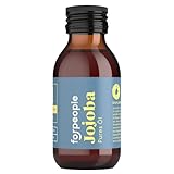 BIO Jojobaöl 100ml von 4peoplewhocare® · 100% pures Jojoba Öl für Kosmetik · Gesicht, Körper und Haare · Kaltgepresst, Vegan, Parfumfrei · Höchste Qualität