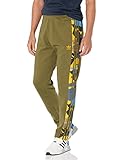 adidas Originals Men's Camouflage Series Sweatpants, Focus Olive/Collegiate Gold, X-Small