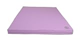 Jeflex - Lila Weichbodenmatte & Turnmatte 150 x 100 x 8 cm MADE IN GERMANY/Gymnastikmatte/platzsparende Fitnessmatte & Yogamatte/dicke Sportmatte für Kinderzimmer
