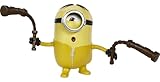 Minions GMD96 - ,,Minions: Auf der Suche nach dem Mini-Boss', Kung Fu Stuart Actionfigur, ca. 10 cm, Filmfigur-Spielzeug mit Nunchaku, Geschenk für Kinder ab 4 Jahren