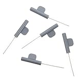 5st Reinigungsbürste Für Wartungsrohrbürste Praktischer Hörgerätereiniger Für Hörgeräteschläuche Haarbürstenreiniger Reinigungszubehör Verstärker Nylon Tragbar