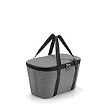reisenthel coolerbag XS Twist Silver - Kleine Kühltasche aus hochwertigem Polyestergewebe – Ideal für das Picknick, den Einkauf und unterwegs