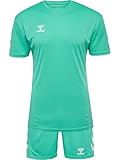 hummel Trikot Set Weiß Gruen, XL Herren