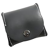 JEWEDECO Retro Leder Münzbeutel Für Herren Mini Münztasche Dekorativer Geldbeutel Kompakter Münz Organizer Ideal Für Kleingeld Und Schlüssel Robust Und Stilvoll