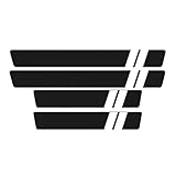 4 Stück Auto Einstiegsleisten Schutzfolie für Audi A4 (MK B8) 2007-2015, Türschweller Lackschutzfolie Kohlefaser Anti Kratzen Zubehör,White-2