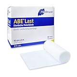 Mullbinden 10cm x 4m - 20 Stück Elastische Binde Fixierbinde - Latexfreies Verbandsmaterial - elastischer Verband mit 135% Dehnbarkeit