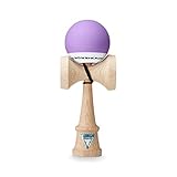 Original KROM Pro Kendama aus Holz für Anfänger und Fortgeschrittene - POP Lavendel - Geschicklichkeitsspiel für draußen und drinnen - Holzspielzeug mit Schnur und Ball