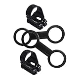 Supvox 4 Stück Teiliges Silikon Schnorchelhalter Flexibel Langlebig Passend für Taucherbrillen Schnorchelhalterung mit Schnellverschluss für Anbringen und Verstellen