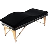 JRUKM Massagebett-Topper Wimpernbett Wave Matratze Ergonomische 180x60 cm mit Hohe Dichte Foam für Kosmetikliege Spa-Massage und Schönheitssalon (nur Matratze)