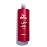 Wella Professionals Ultimate Repair Shampoo zur Tiefenreinigung – reparierendes Shampoo mit Metal-Purifier-Technologie gegen Schadstoffe – Feuchtigkeitsshampoo mit luxuriösem Duft – 1 L