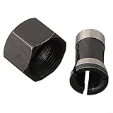 Zuverlässige M15-Schraubenmutter mit Fräser-Bit-Spannzange zum Trimmen und Fräsen (8 mm)