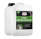 MEM Stein-Imprägnierung, Wasser- und schmutzabweisend, Schützender Abperleffekt, Lösemittelfrei, Transparent, 10 l