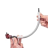 ColumPRO 2-Stück winkelschrauber aufsatz, bestehend aus einem 105°-Winkelbohradapter und einer 300 mm langen S2-Legierungsstahl hohe Härte flexiblen Bohrerverlängerung